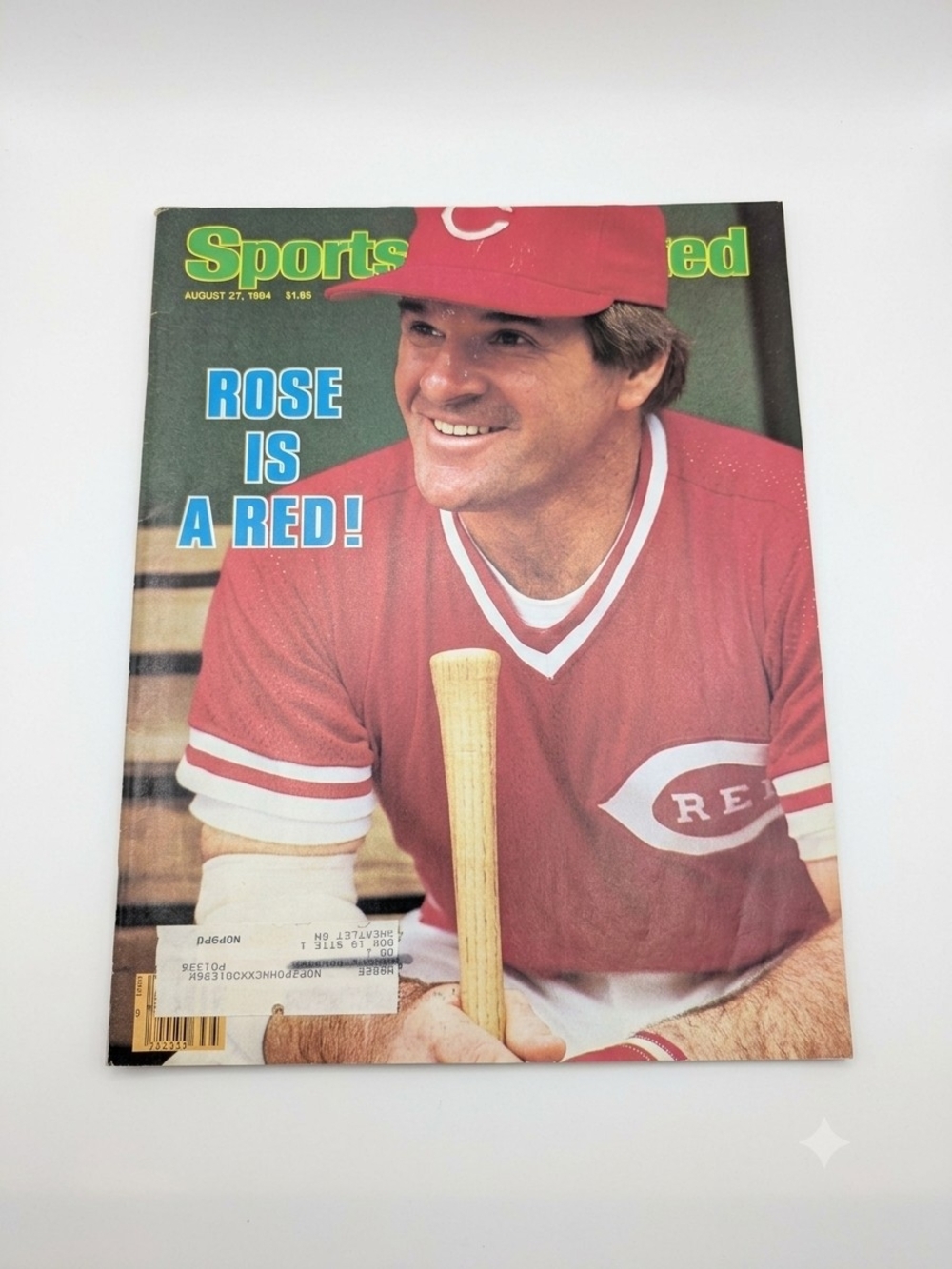 1984 Sports Illustrated Magazine Pete Rose Return Cincinnati Reds Vintage